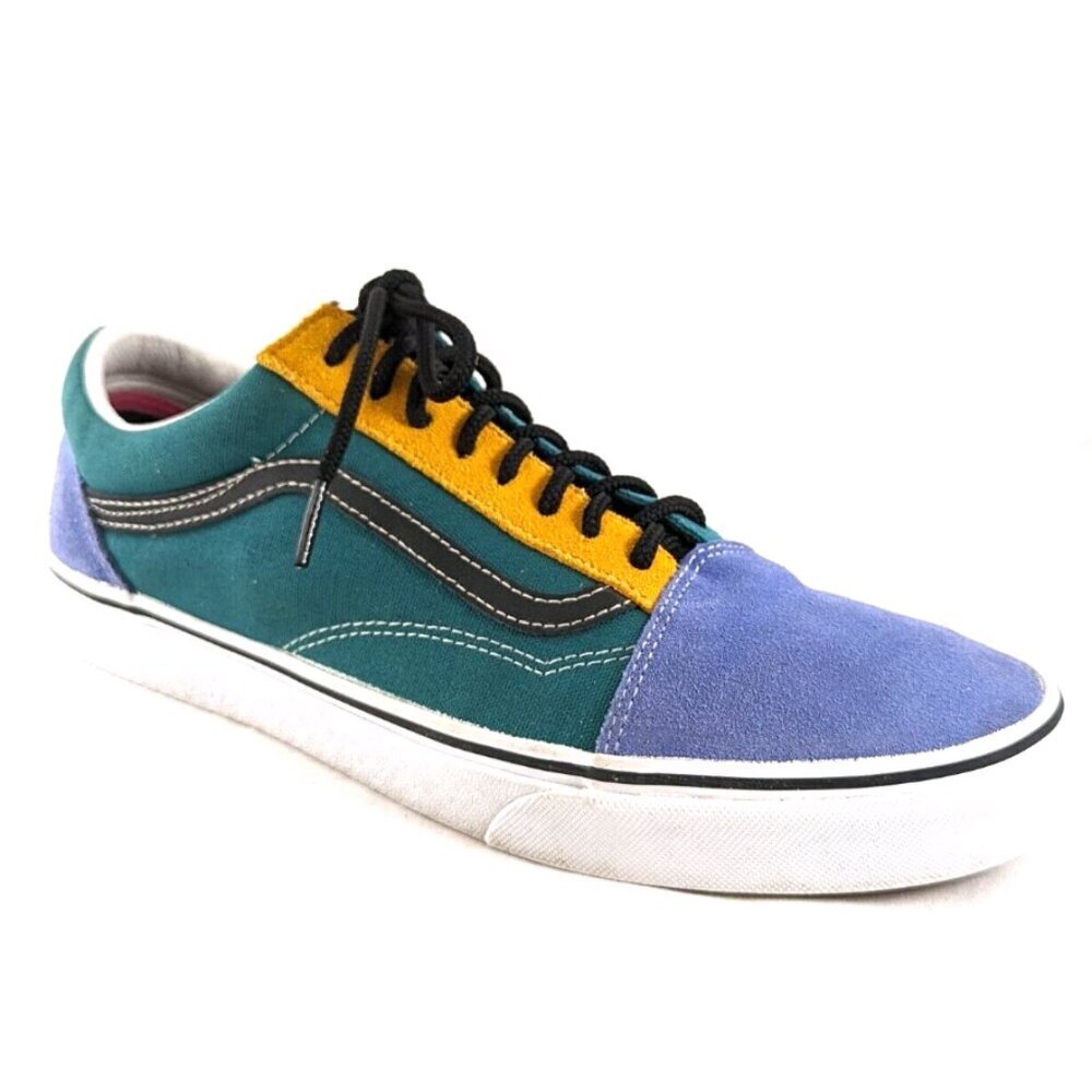 Vans Old Skool Lace Up Suede Sneakers Retro Skate Streetwear Men's Sz 10 - Picture 2 of 13
